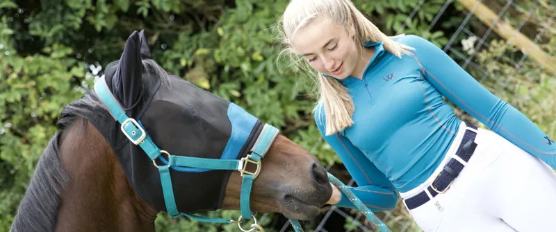 Woof Wear UV Fly Mask with Ears-5